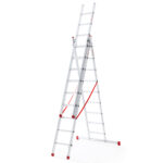 Drabina aluminiowa 3-elementowa Faraone AK ze stabilizatorem