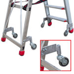 koła do drabiny lady