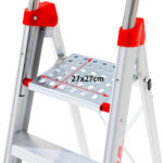 Platforma robocza 27 × 27 cm w drabinie Faraone LADY