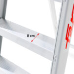 Faraone LADY z szerokimi stopniami 8 cm