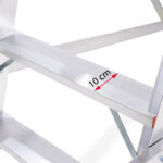 Antypoślizgowe stopnie 10 cm w podeście Faraone SM