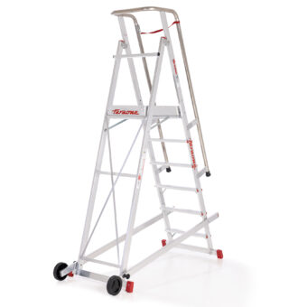 Podest rozstawny Faraone SM – aluminiowa konstrukcja EN 131