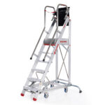 Podest magazynowy przejezdny samoblokujący SMLT