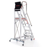 Podest przejezdny samoblokujący SMLT -tyłem