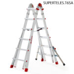 drabina superteles faraone w pozycji drabiny dwuelementowej dwustronnej