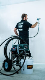 grone powerspray 81 podczas natrysku gładzi