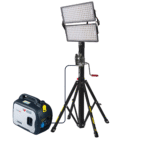 Mobilny Maszt oświetleniowy z agregatem