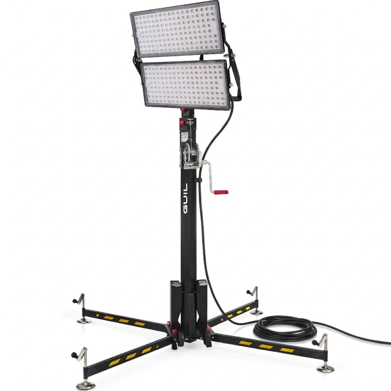 Mobilny maszt oświetleniowy do 5m technikntb