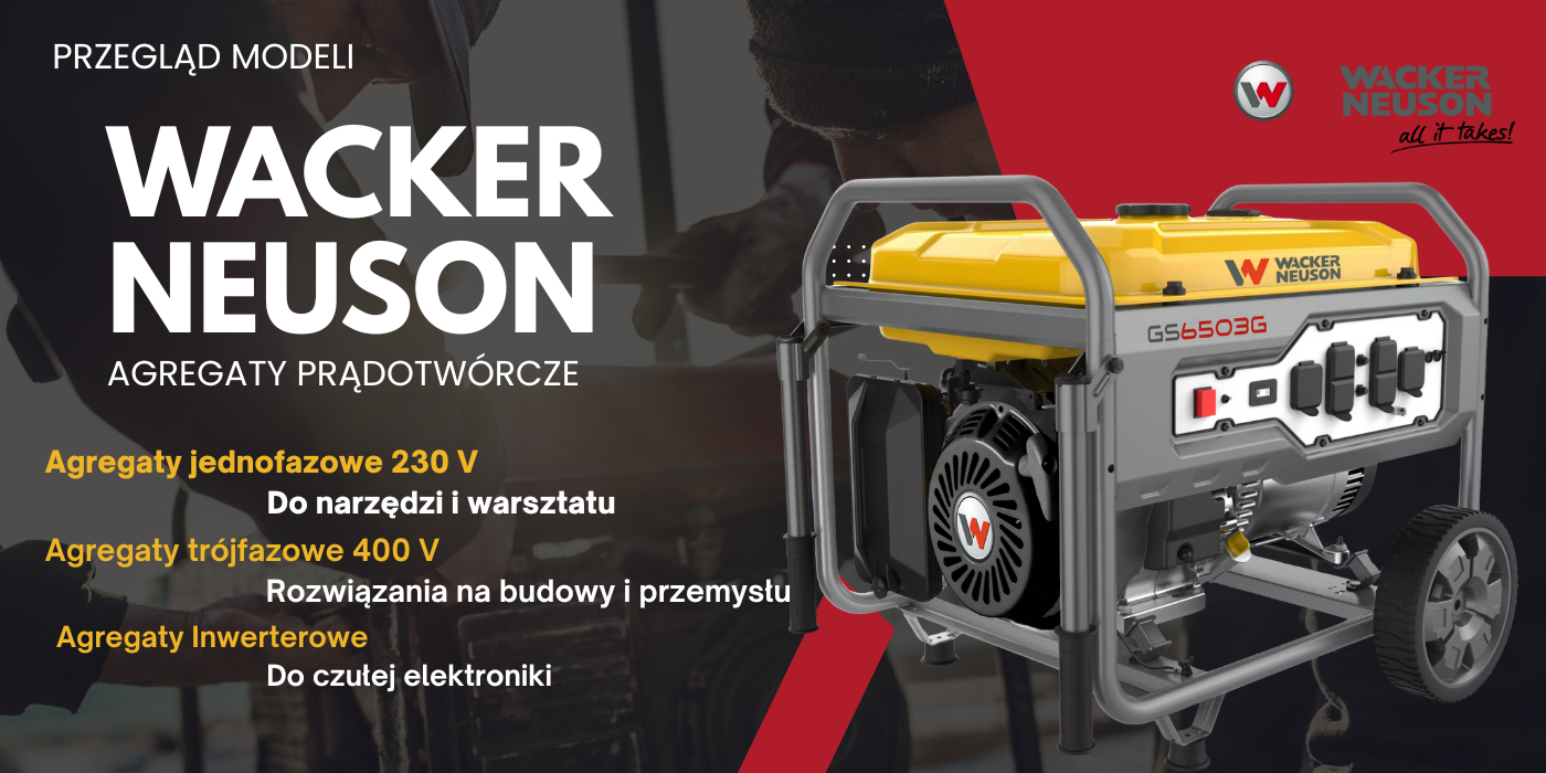 przegląd modeli agregatów prądotwórczych wacker neuoson