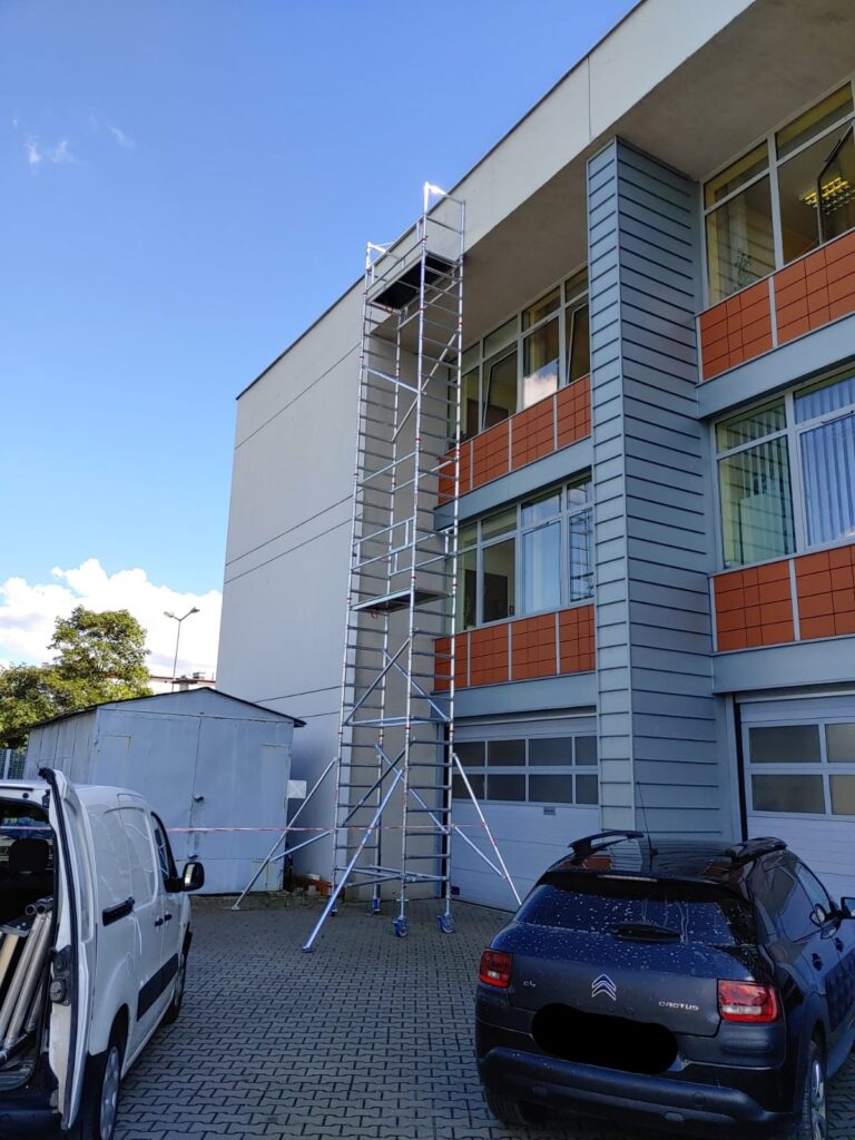 rusztowanie przejezdne faraone