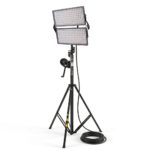 Lekki Maszt Oświetleniowy LED do 4 m - Reflektor LED 500W 67 500lm