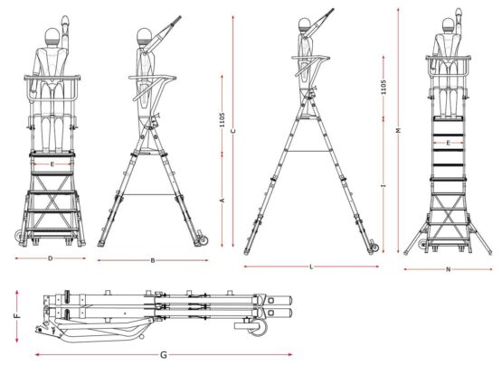 PLS COMPACT rys. techniczny