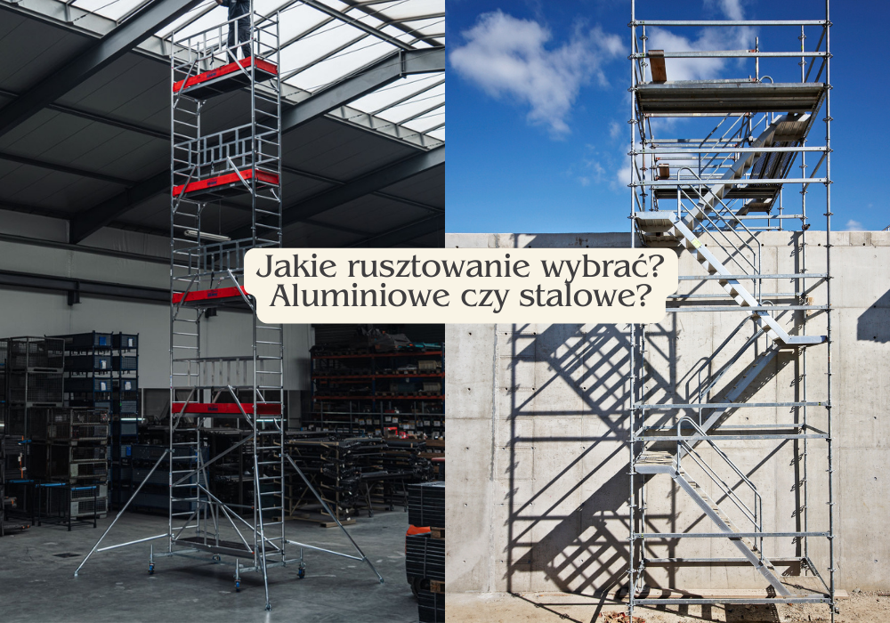 rusztowanie aluminiowe czy stalowe?