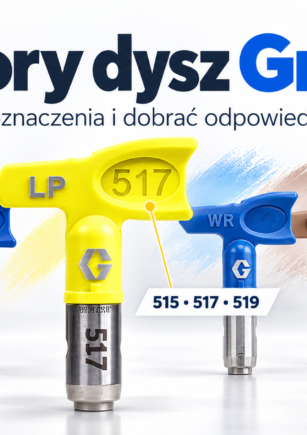 co oznaczają kolory na dyszach graco