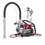 Agregat malarski membranowy Titan Elite 2000 – widok urządzenia z pistoletem RX-80 i wężem