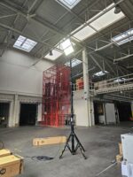 lekki maszt oświetleniowy 3,5m w góre