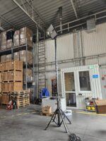 Mobilny maszt oświetleniowy od tyłu 3,5m w góre