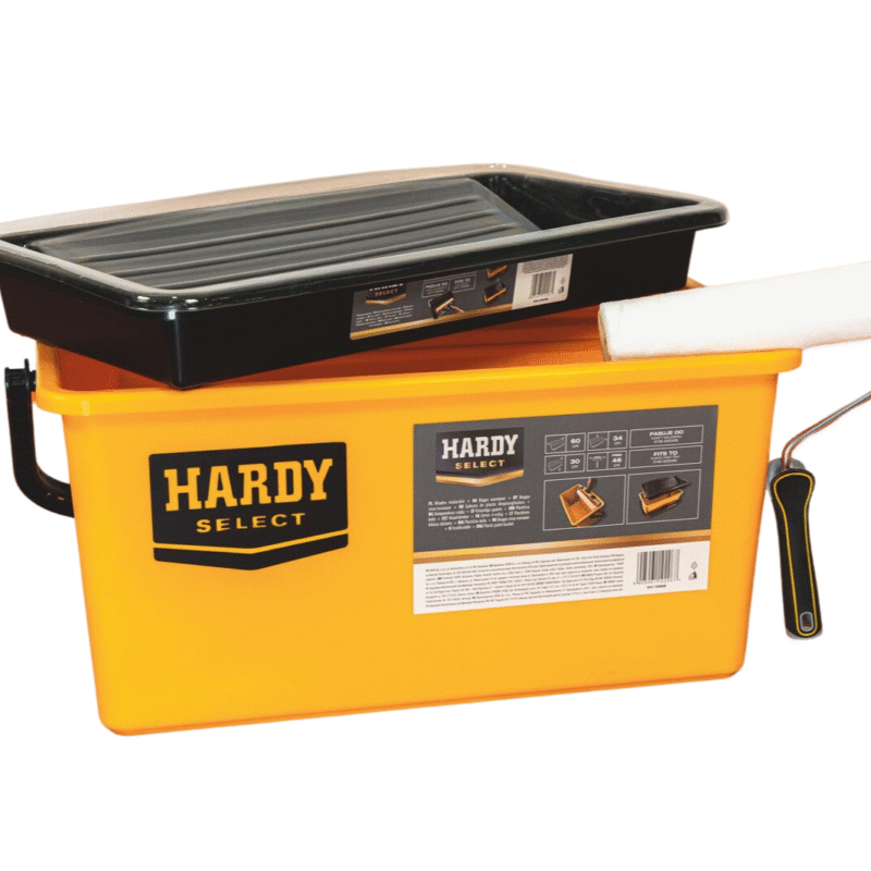Zestaw malarski Hardy Select – wiadro 20 l i kuweta XXL do wałków 46 cm