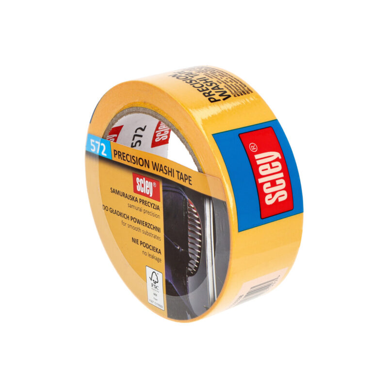 Scley taśma malarska *572* precyzyjna Washi, 38 mm x 33 m