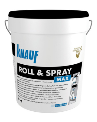 Knauf Roll & Spray Max gładź polimerowa