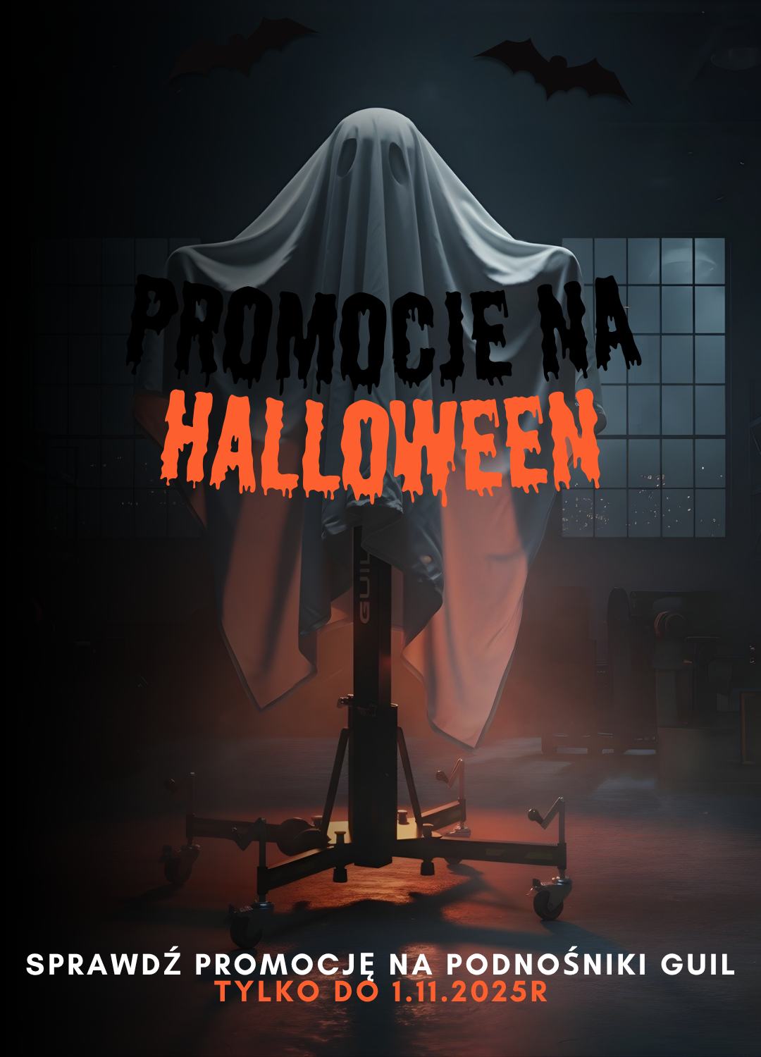 Promocje na podnośniki guil halloween