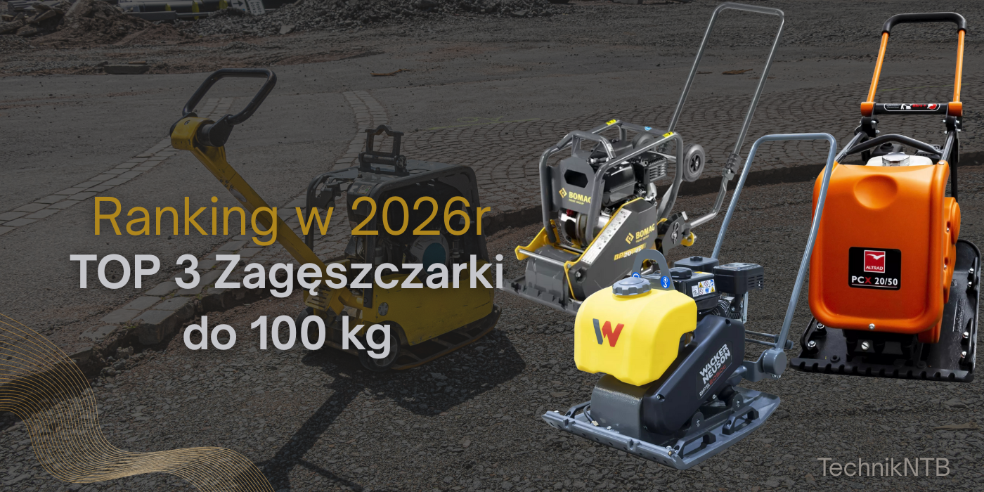 TOP 3 zagęszczarki do 100 kg – ranking 2026