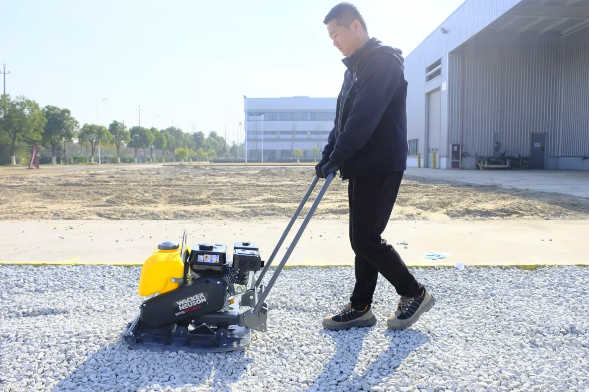 wacker neuson bps 2050 gw-c podczas pracy
