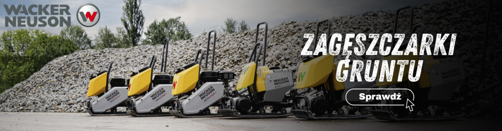 Zagęszczarki gruntu wacker neuson