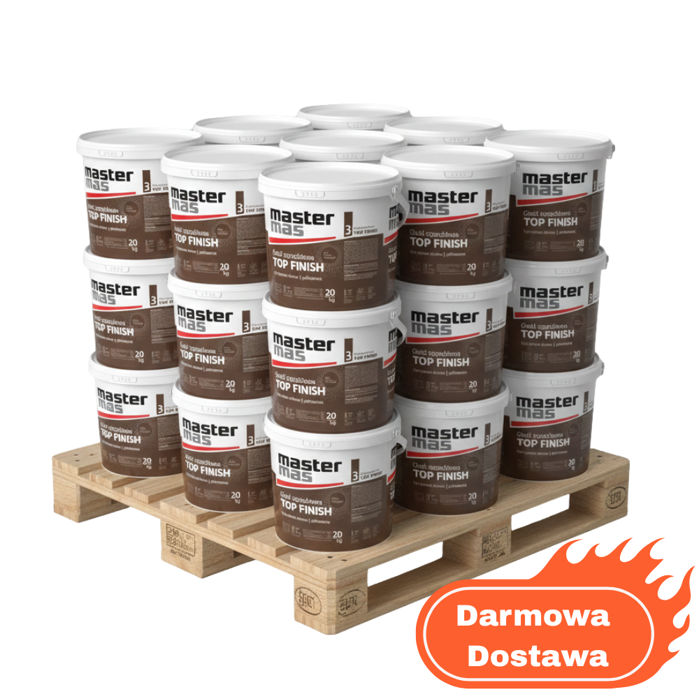 TOP FINISH MASter wiadro 20kg - Paleta 38 szt (760kg) TOP FINISH MASter wiadro 20kg - Paleta 38 szt (760kg)