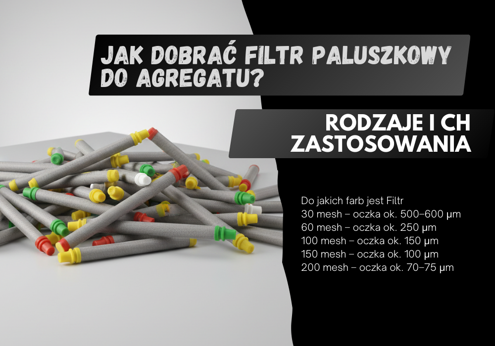Jak dobrać filtr paluszkowy do agregatu