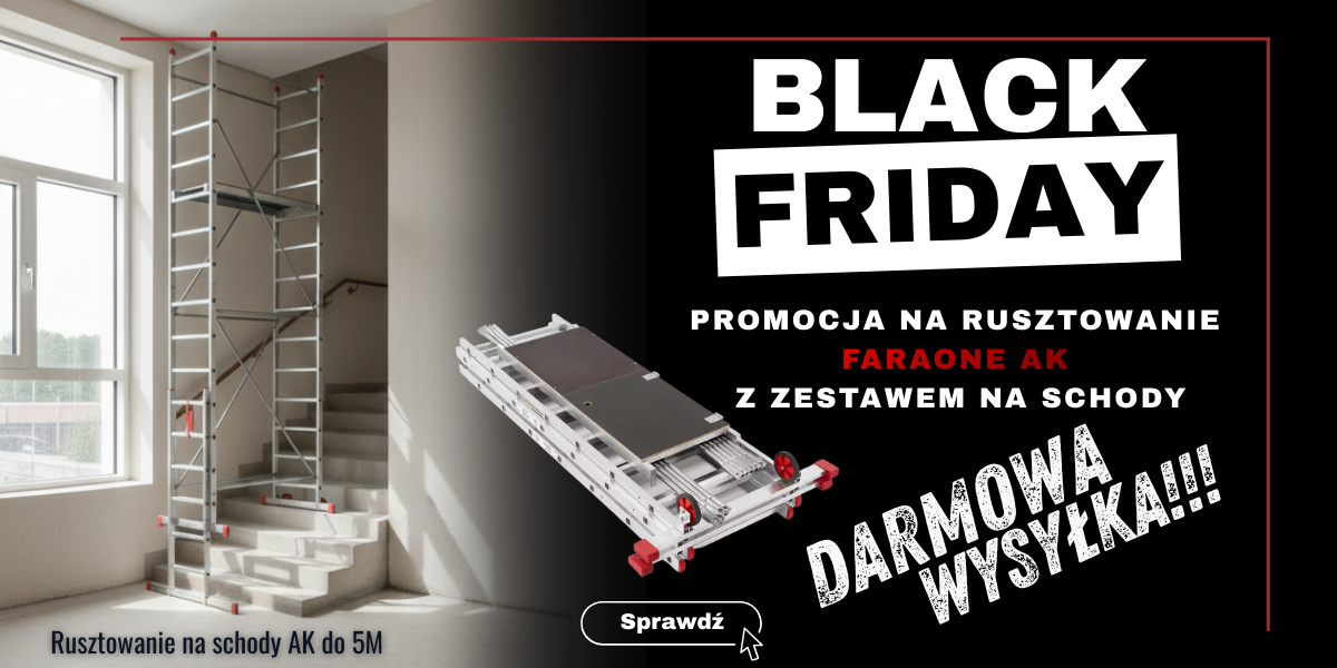 PROMOCJA NA RUSZTOWANIE NA SCHODY