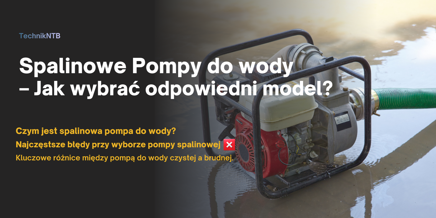 Pompa do wody spalinowa – jak wybrać odpowiedni model do swoich zastosowań