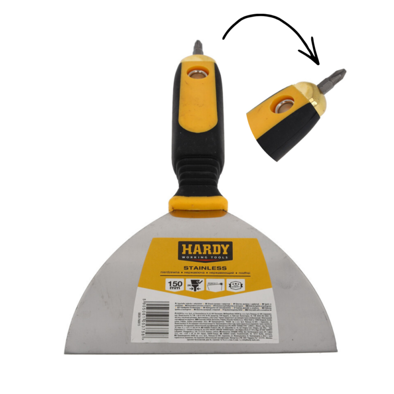 szpachelka malarska wkrętakiem PH2