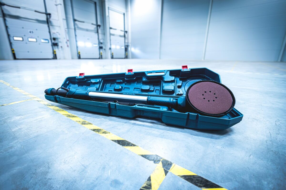 Gröne szlifierka do gipsu 225 mm w walizce transportowej