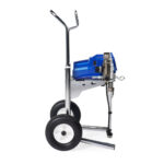 Agregat malarski Graco Ultra 390 Hi-Boy na wózku z kółkami – widok całego urządzenia