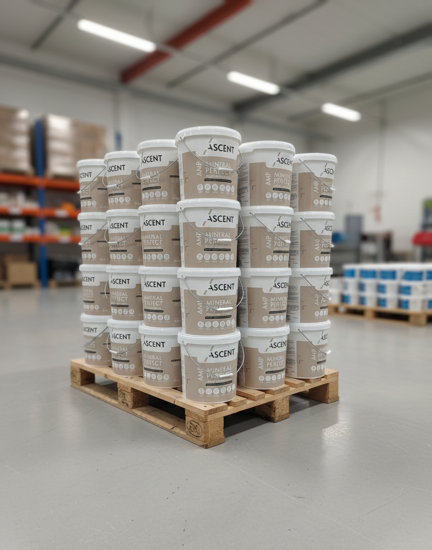 Paleta AMP Ascent Mineral Perfect – 33 wiader gładzi szpachlowej