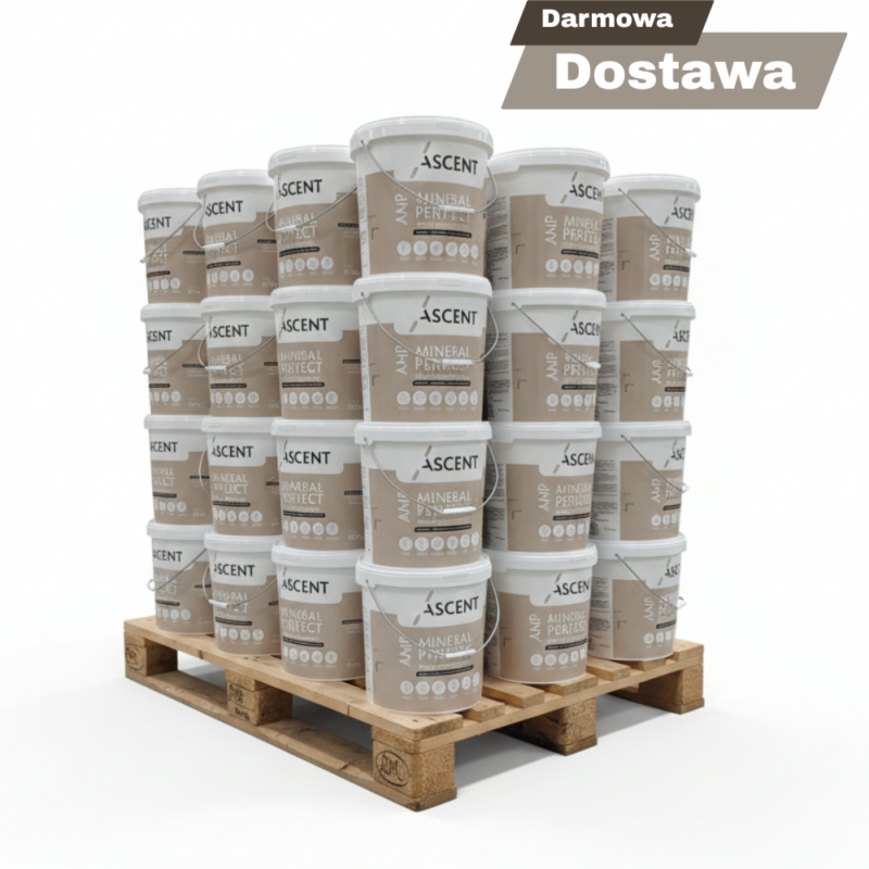 Paletowe opakowanie AMP Ascent Mineral Perfect do zastosowań profesjonalnych