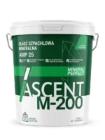 Gładź polimerowa AMP Ascent Mineral Perfect – idealnie biała powierzchnia