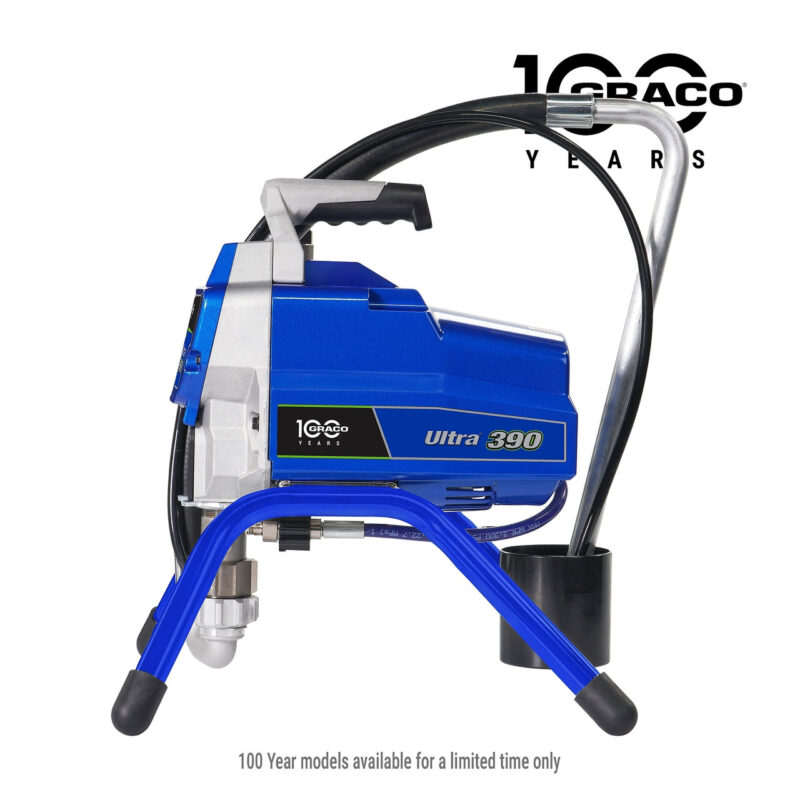 Agregat malarski Graco Ultra 390 25F509 widziany z boku