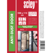 Scley kurtyna przeciwpyłowa 112 x 220 cm, zamek *U*