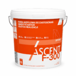 Farba akrylowa ASCENT F-300 OPTIMA 13 L – wiadro, widok od frontu