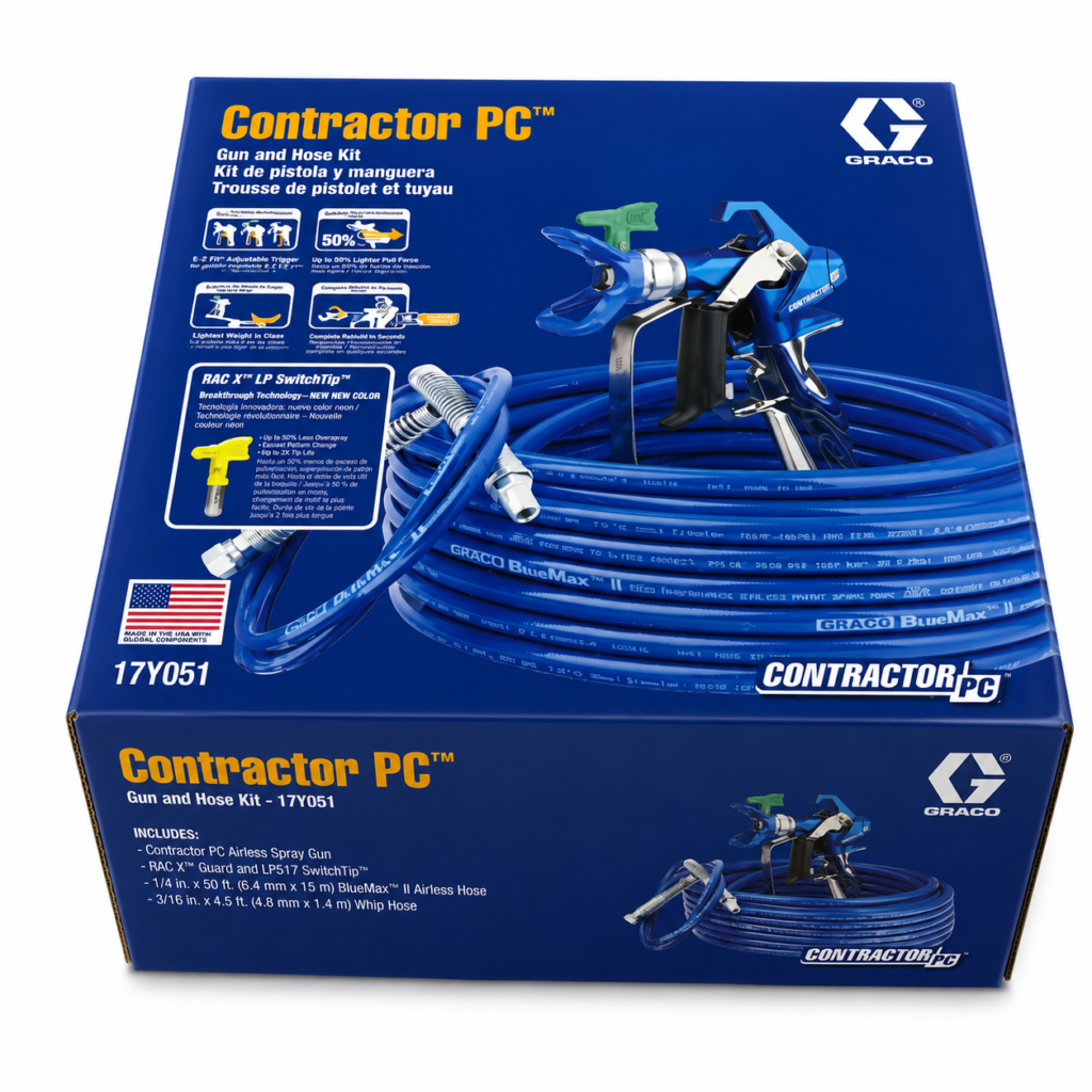 Opakowanie Graco Contractor PC Gun & Hose Kit 17Y051