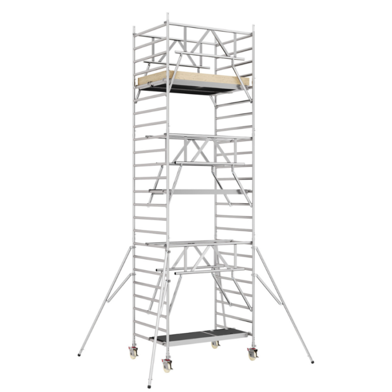 Szerokie rusztowanie aluminiowe AKSO PRO 250