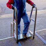 Drabina do antresoli, kontenerów, naczep i samochodów ciężarowych Faraone SCRT - obrazek 5