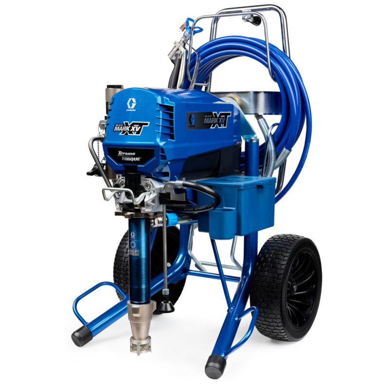 Widok z boku Graco Mark XV XT 18H405 na ramie Hi-Boy