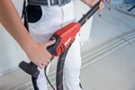Regulacja prędkości i wyświetlacz LED szlifierki FLEX GE 6 X-EC