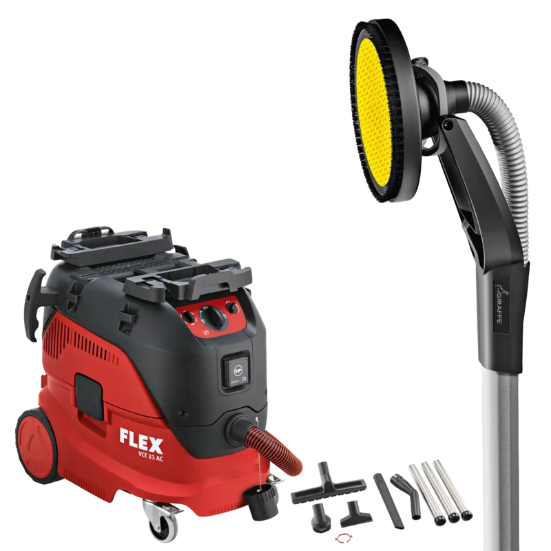 FLEX VCE 33 M AC-Set + GE 5 - szlifierka i odkurzacz klasy M z akcesoriami